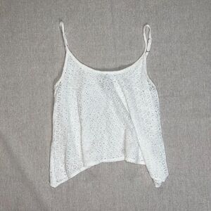 dELiA*s | Cropped Lace Tank Camisole | Small